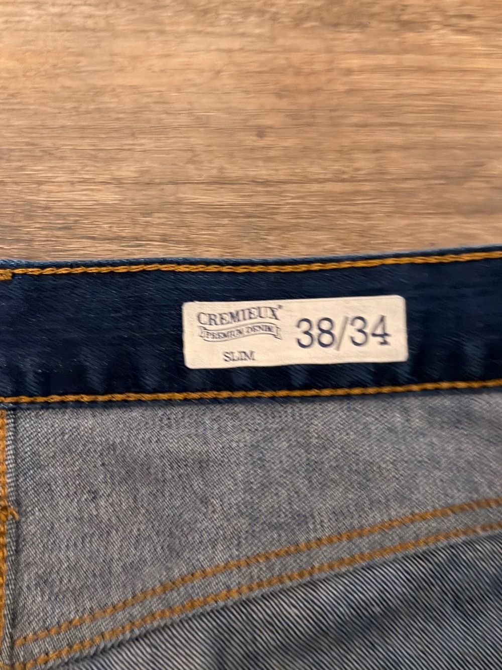 Daniel Cremieux Men's Classic Indigo Straight Jeans - Picture 5 of 7